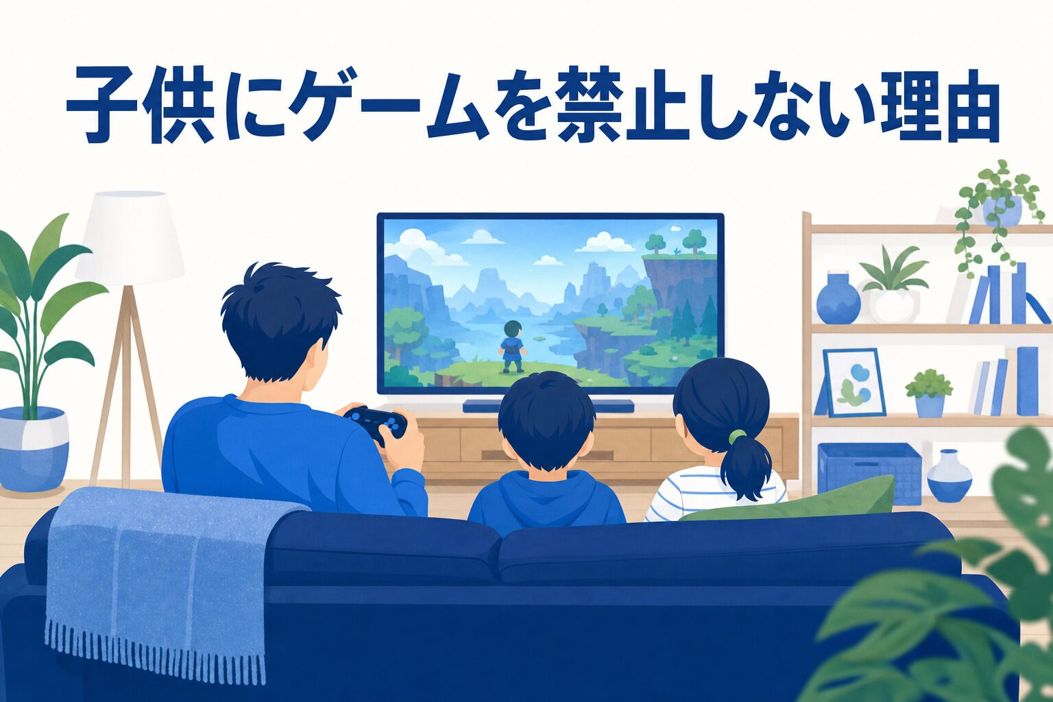 子供にゲームを禁止しない理由(ゲーマー父の方針)